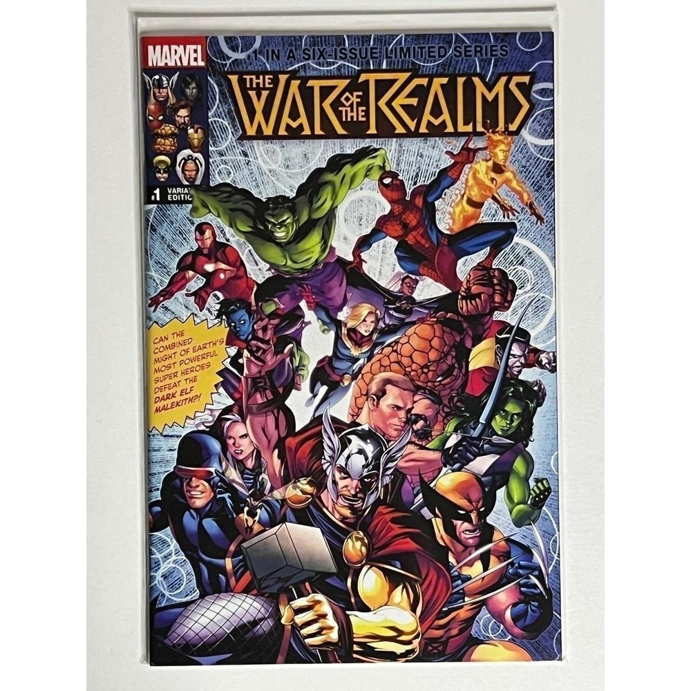 War of‎ the Realms 1 - Mike McKone Secret Wars Homage Variant with COA